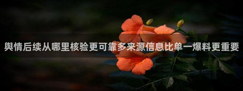 911吃瓜事件榜：舆情后续从哪里核验更可靠多来源信息比单一爆料更重要